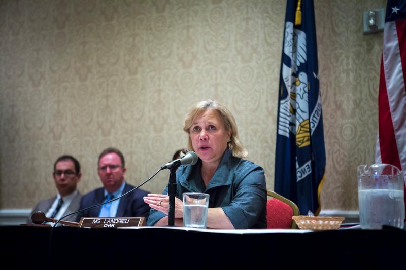 Chair Landrieu at Field Hearing in Toledo Bend